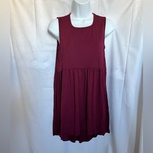 Maroon Tank Top Blouse